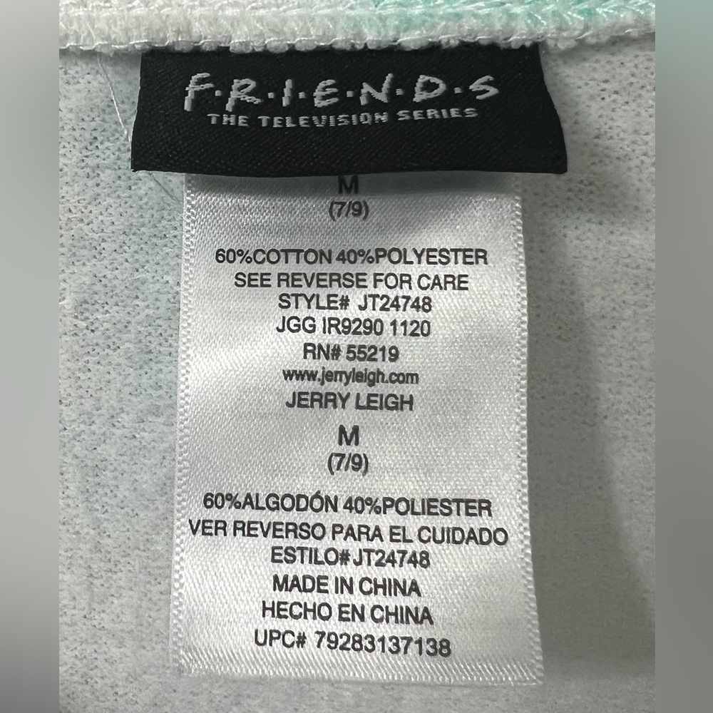 Friends Cast Juniors Tie-dye Graphic Sweatshirt - Picture 6 of 11